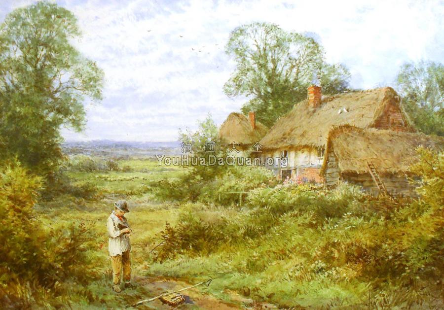 Landscape - 亨利·约翰·西尔维斯特·斯坦纳德